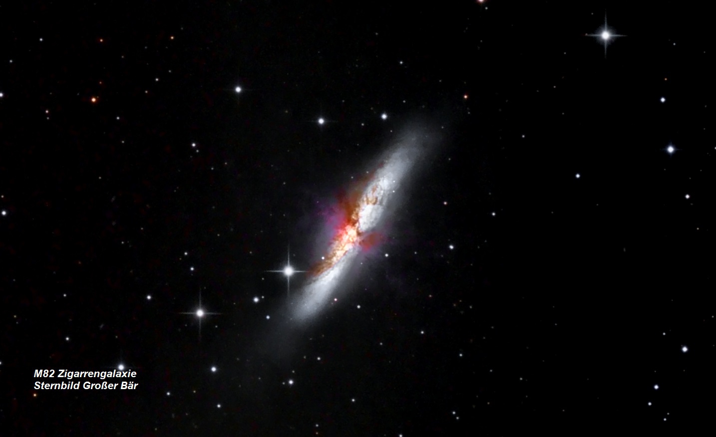 M82 Zigarrengalaxie